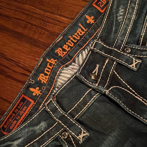 Rock Revival jeans women’s size 28 Noelle skinny excellent condition, trendy - Picture 6 of 8